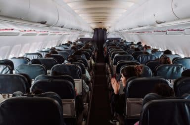 inside of the plane
