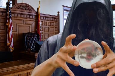 wizard court room get him OUT of here!