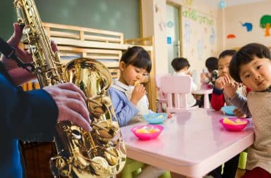jazz? at the daycare?!