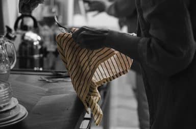 a kitchen towel
