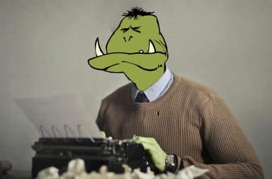 troll in the writing