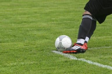 Soccer kick