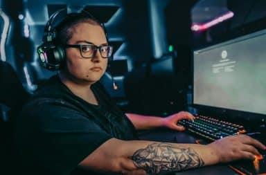Video gamer