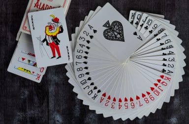 Card game spread