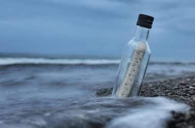 message in a bottle
