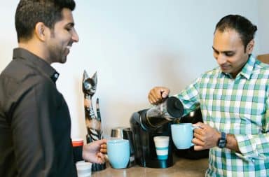 they love that coffee