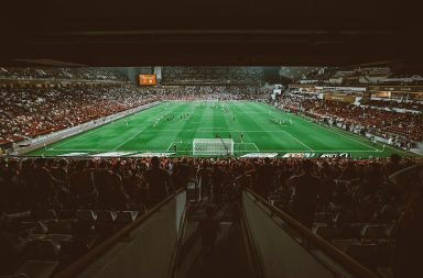Stadium from seat view