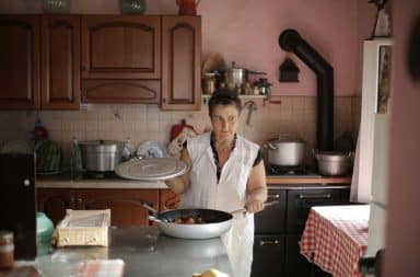 woman in kitchen