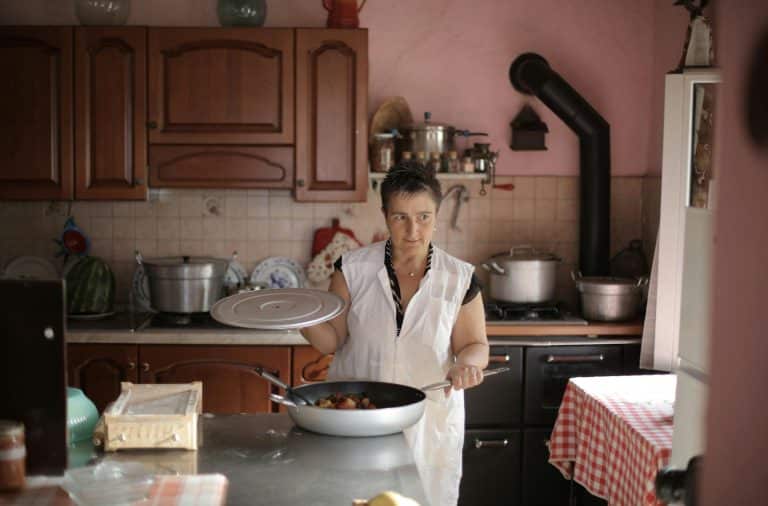 woman in kitchen