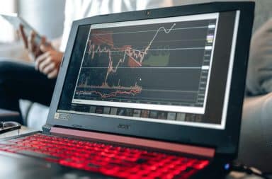 Laptop graph trend